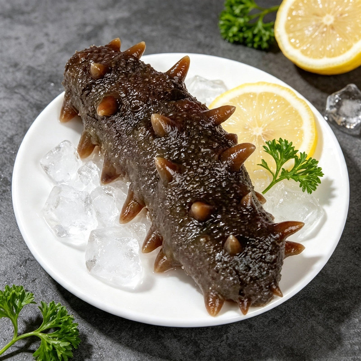 Sea Cucumber & Small Fish